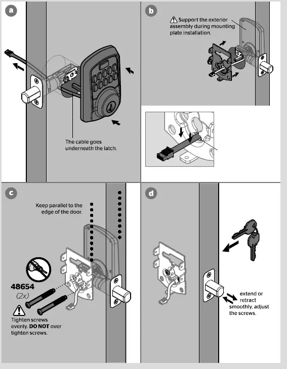 Kwikset 99420-003 Lock Dead bolt Smart Key Security (12)