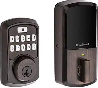 Kwikset 99420-003 Lock Dead bolt Smart Key Security