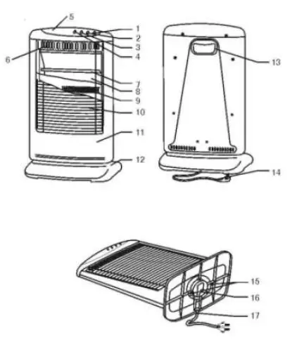 Orbegozo-BP-303-B-Halogen-Heater-2