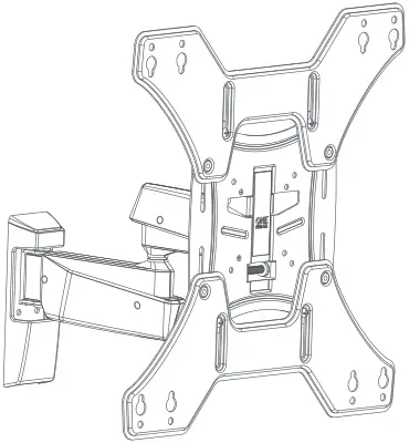 ONE FOR ALL WM4451 Full-Motion TV Wall Mount A01