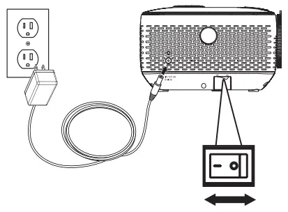 naxa NVP-2003 100 Inch Home Theater 720P LCD Projector Player - fig 3