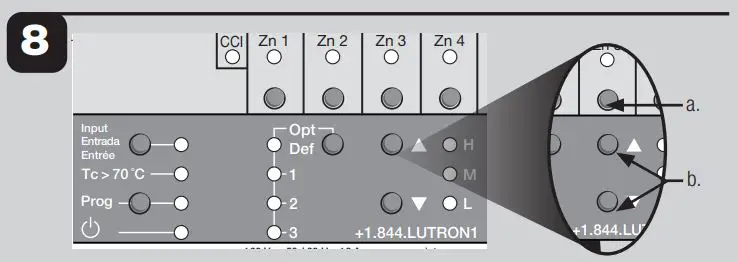 LUTRON Energi Savr Node LED+ Phase Adaptive Installation Guide - Verify Lights - On Off