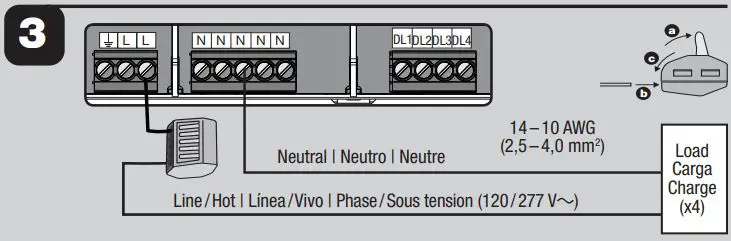 LUTRON Energi Savr Node LED+ Phase Adaptive Installation Guide - Verify Wiring
