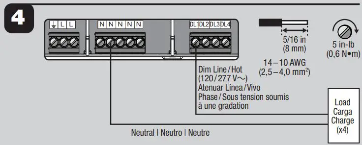 LUTRON Energi Savr Node LED+ Phase Adaptive Installation Guide - Zone Wiring