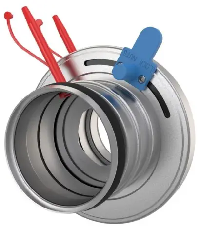 Puravent 7621 SPI-080 C Iris Damper