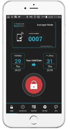 PASSTECH HP 100 Hotel Door Lock 11