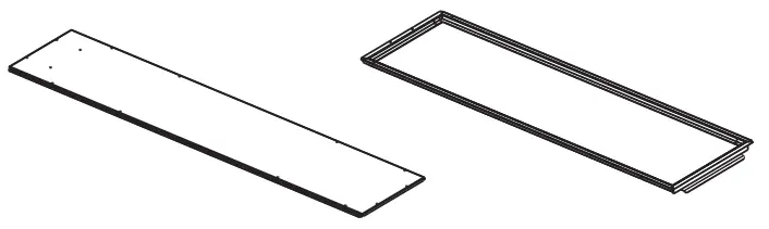 TRANE Technologies FIAHZDC001 Horizontal Duct Conversion Kit Precedent Packaged Rooftop Units - fig 1