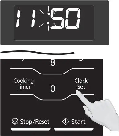 NN-SN936B - Setting the Clock 1