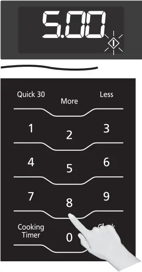 NN-SN936B - Setting the Timer 2
