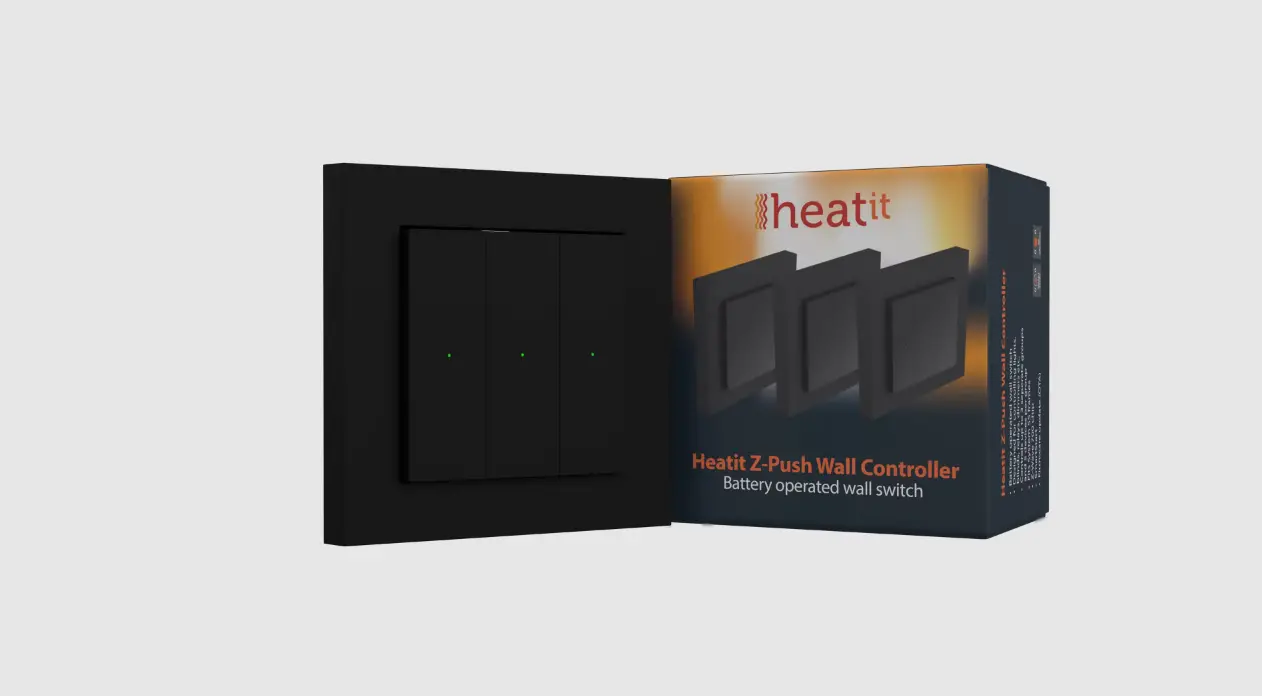 Heatit Controls Heatit Z-push Wall Controller Z-push Wall Controller Manual