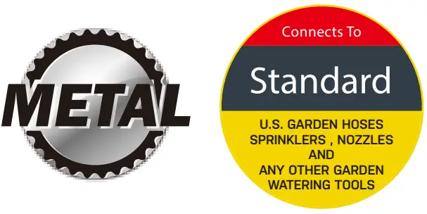 EDEN 92285EDAMZ Metal Kink-Free Hose Connector - icon 1