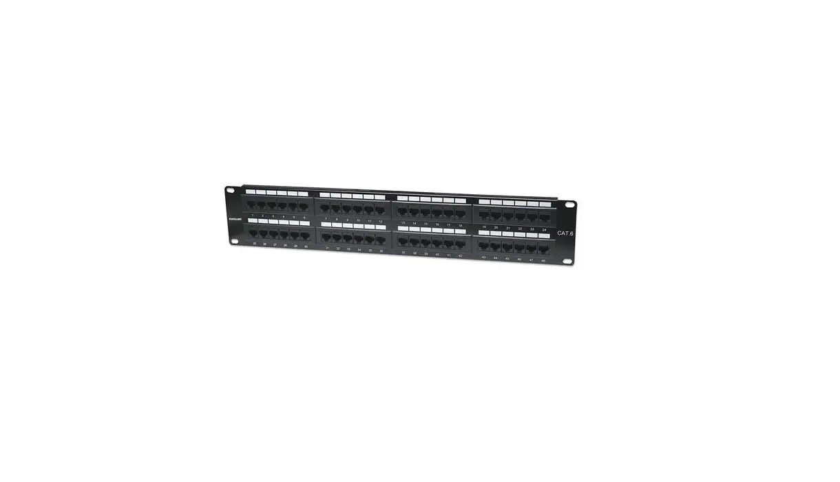 Intellinet 560283 Cat6 Patch Panel Instructions