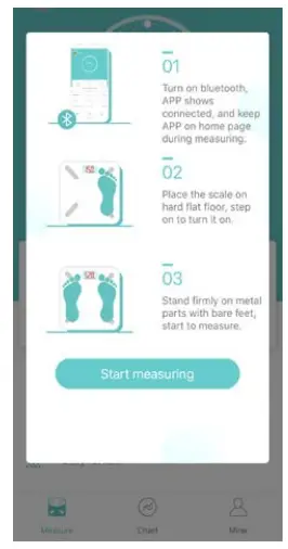 SPORTSTECH BBS300 Body Scale - Android