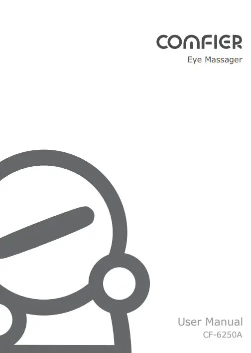 COMFIER CF-6250A Eye Massager with Heat User Manual