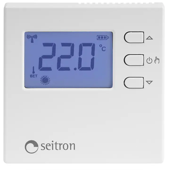 seitron TR D02B Wireless Digital Thermostat