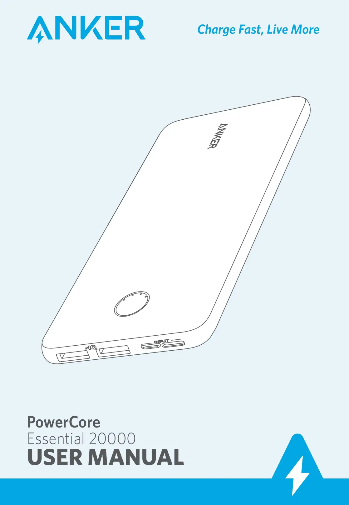 ANKER PowerCore Essential 20000 User Manual