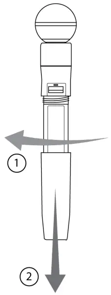 SHURE GLXD4R Plus Rack Mount Receiver - Transmitter1