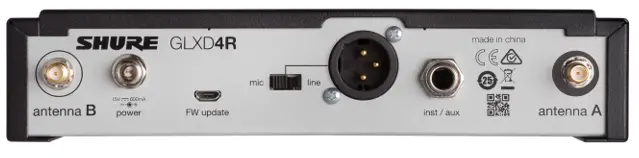 SHURE GLXD4R Plus Rack Mount Receiver