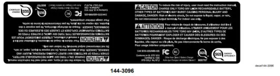 TORO 51831 Flex Force Power System 13 Inch or 15 Inch 60V MAX String Trimmer - SAFETY 3