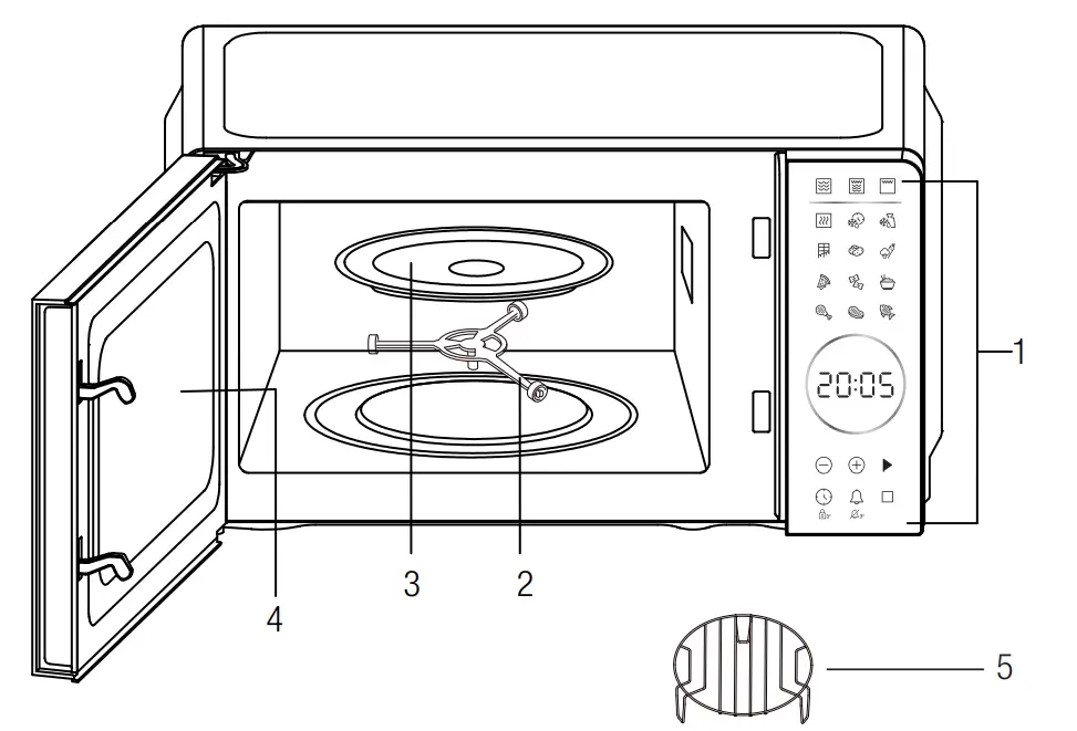 beko-MGC-20130-BB-Microwave-Oven-fig-1