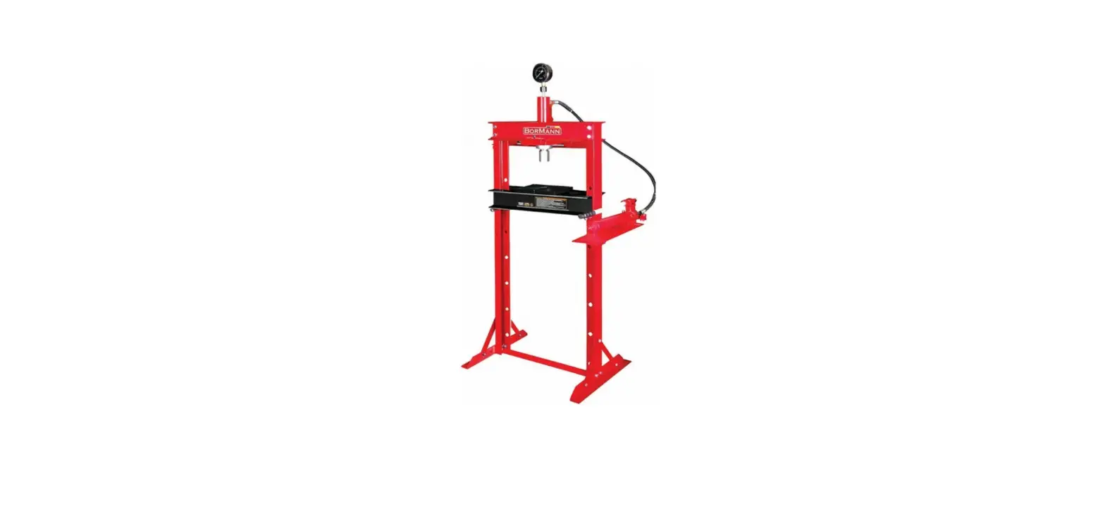 Bormann Bwr5230 Hydraulic Press With Hand Pump User Manual Bormann Bwr5230 Hydraulic Press With Hand Pump User Manual