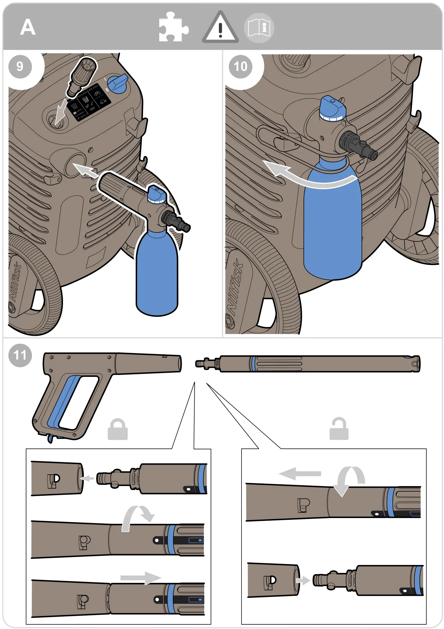 nilfisk food Excellent 170 High Pressure Washer Cleaner - Figure A-4