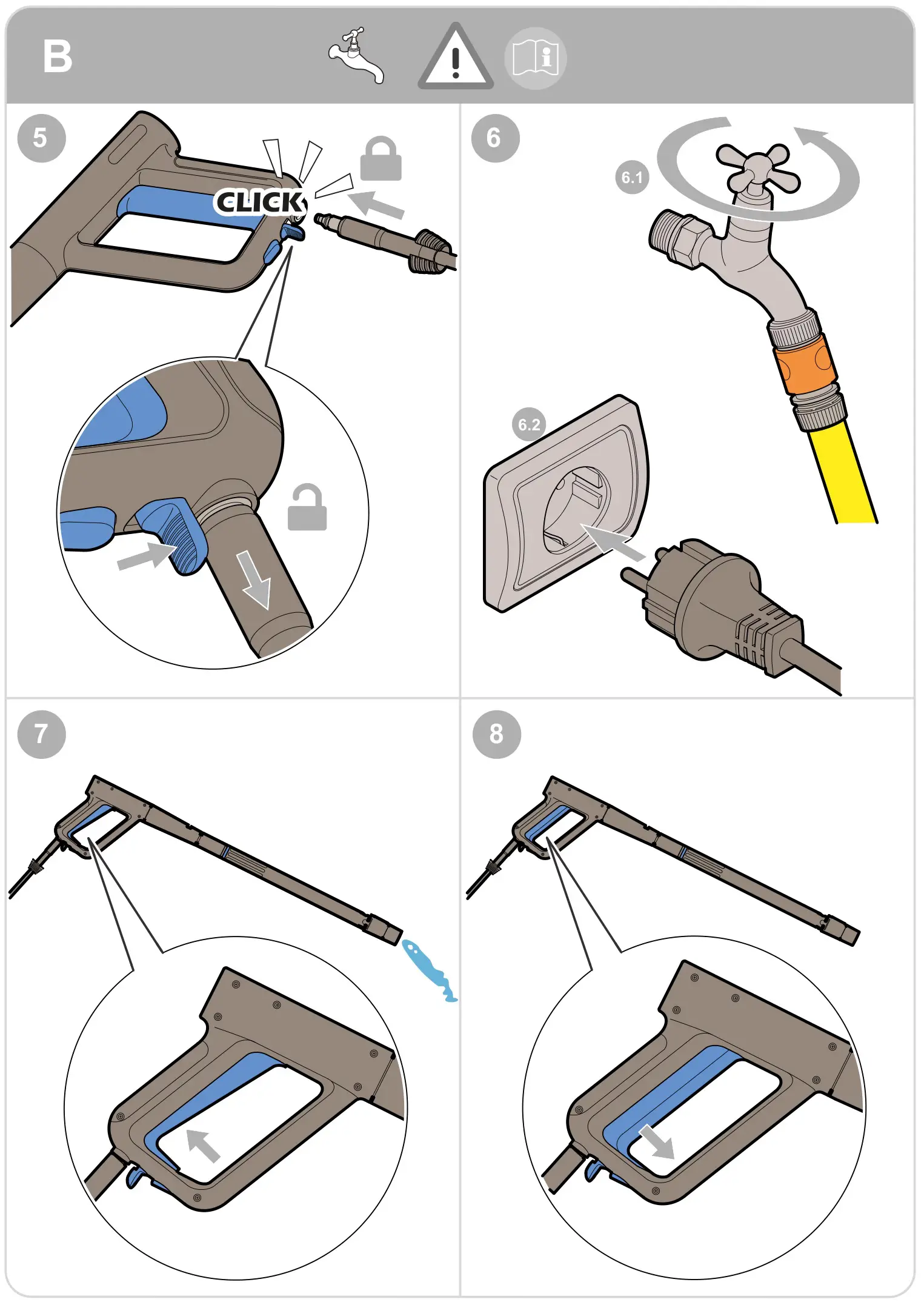 nilfisk food Excellent 170 High Pressure Washer Cleaner - Figure B-2
