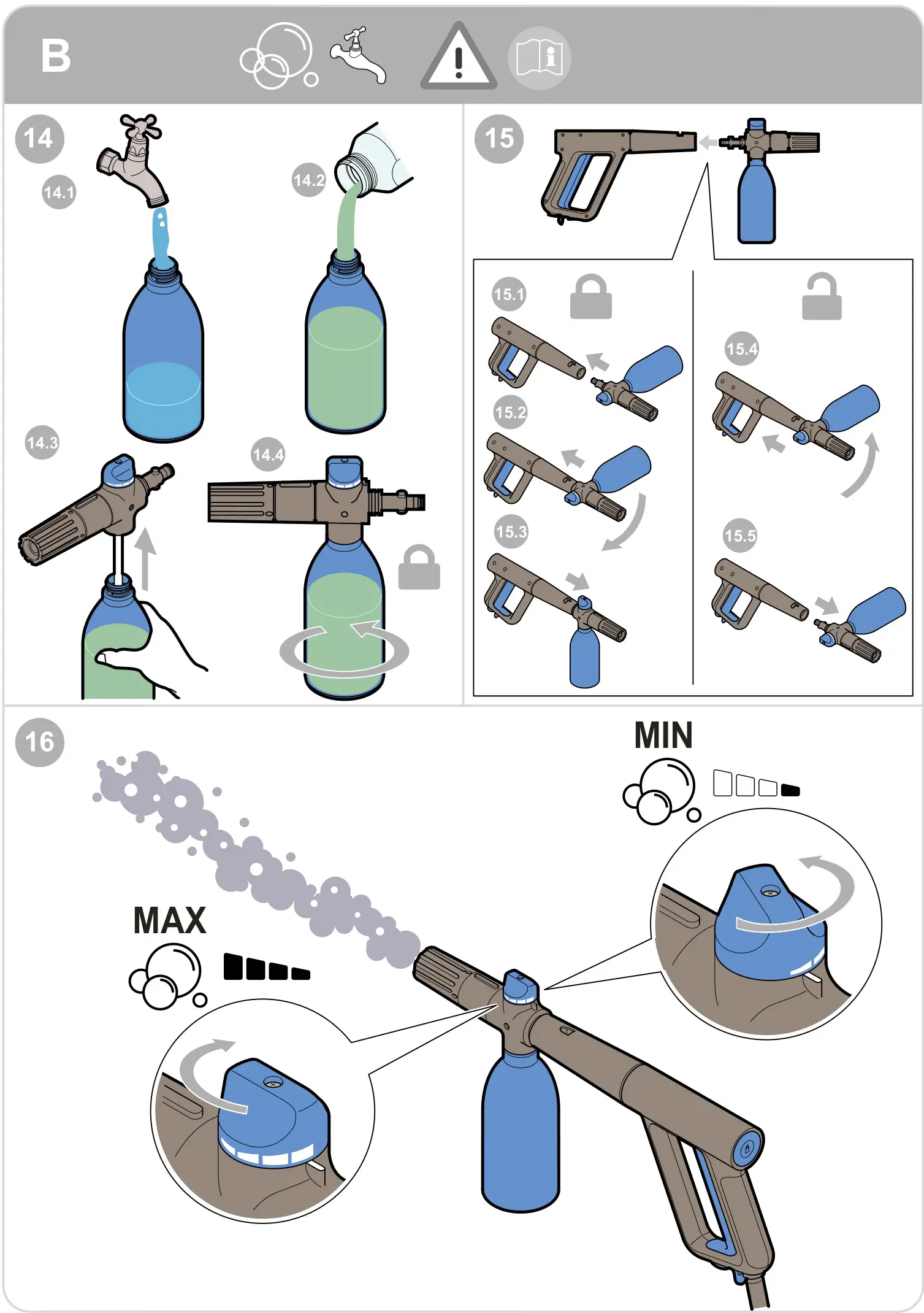 nilfisk food Excellent 170 High Pressure Washer Cleaner - Figure B-5