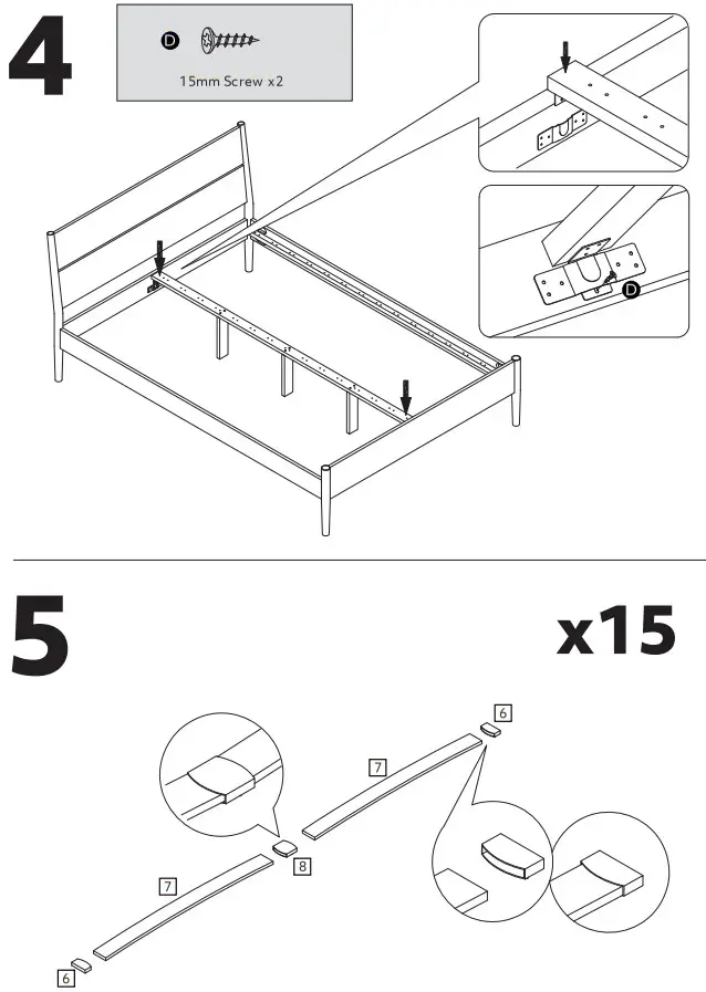 habitat D001 Scottie King Bed - Figure 4