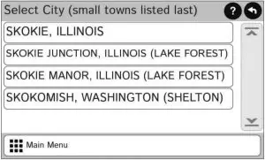 Route to a New Location