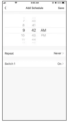 XODO WP1 WiFi Smart Plug - .Countdown func�on