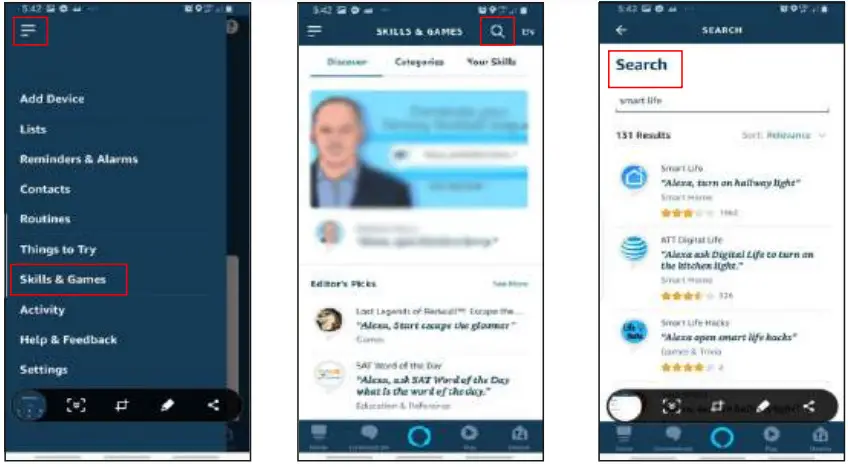 XODO WP1 WiFi Smart Plug -App will appear