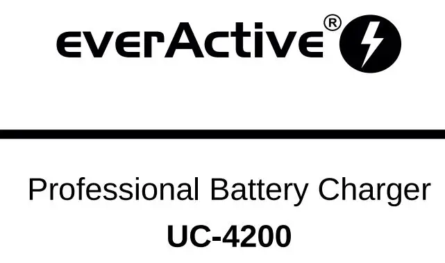 everActive UC4200 Professional Battery Charger User Manual