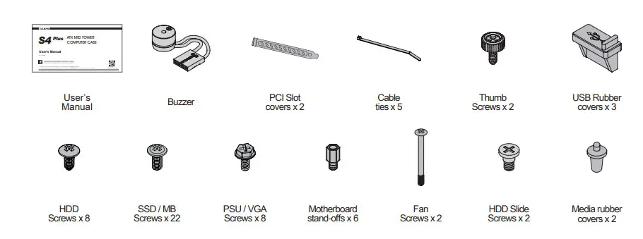 ZALMAN S4 Plus ATC MID Tower Computer Case (2)