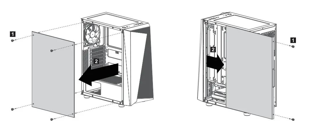 ZALMAN S4 Plus ATC MID Tower Computer Case (4)