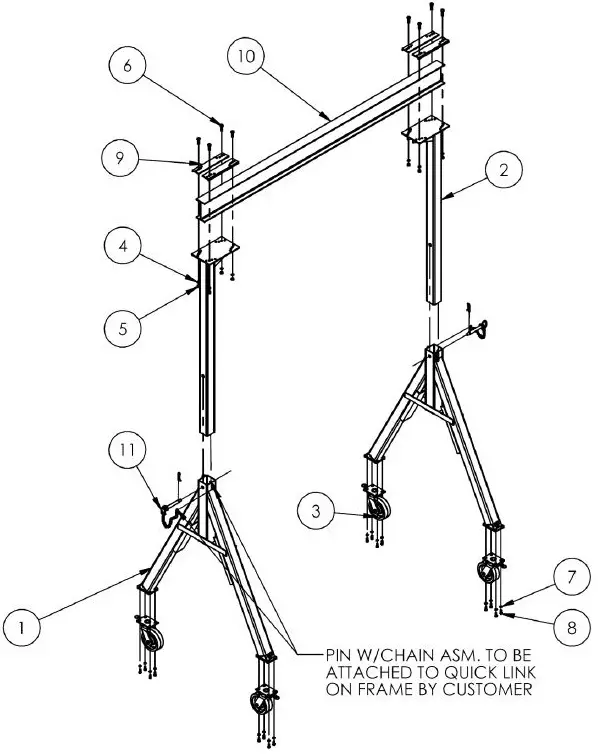 Vestil-FHS-Series-Steel-Fixed-Height-Gantry-Cranes-fig- (4)