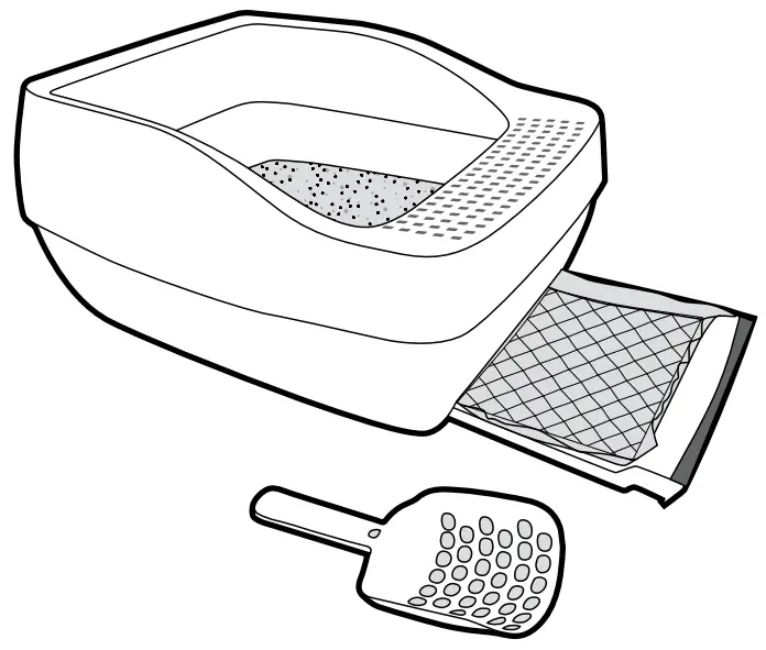 PetSafe PWM00-16580 Deluxe Crystal Litter Box System