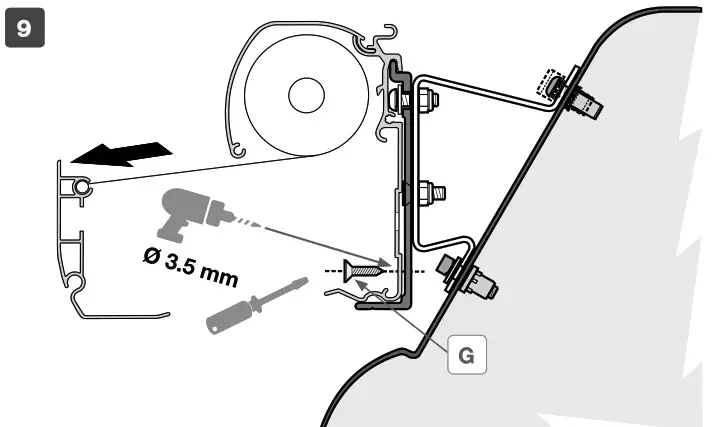 FIAMMA F45 Awning Mounting Bracket Kit - Product Overview 12
