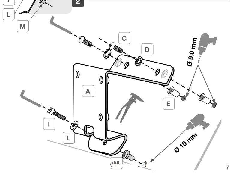 FIAMMA F45 Awning Mounting Bracket Kit - Product Overview 6