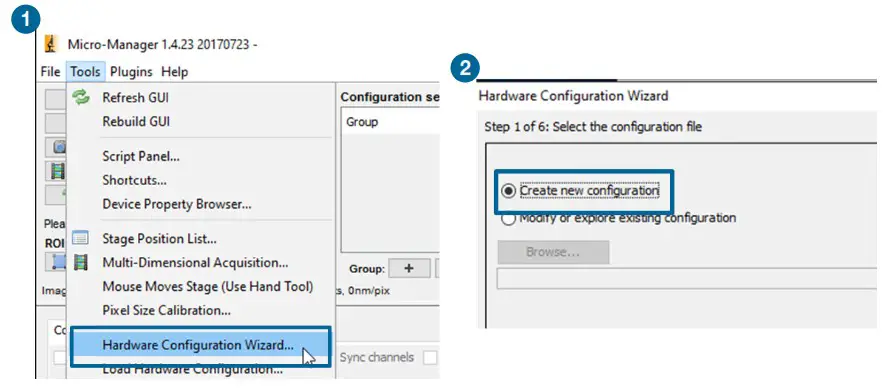 PCO MicroManager - Configuration 2