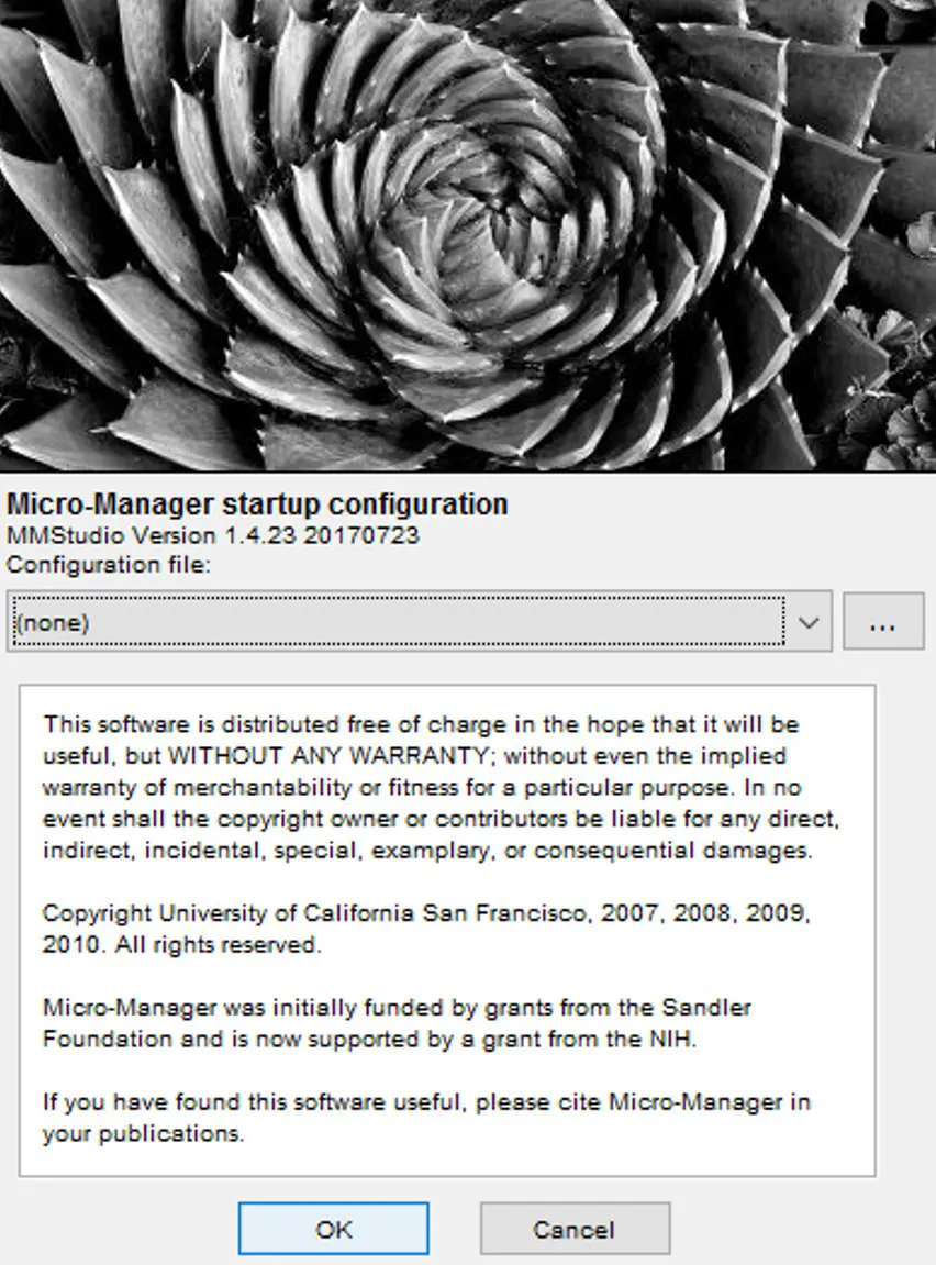 PCO MicroManager - Configuration
