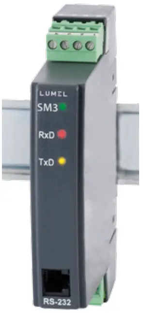 LUMEL SM3 2 Channel Module of Logic or Counter Inputs