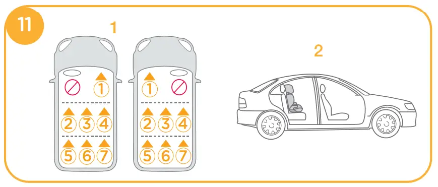 joie Trillo Group 2 3 Child Car Seat - Fig 8