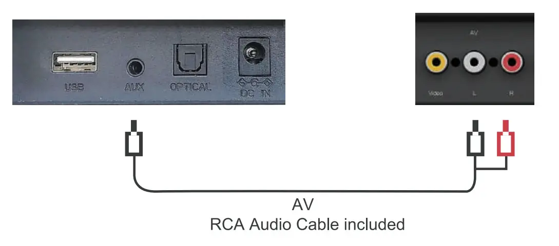 VILINICE SS01 50W Sound Bar - Aux Mode
