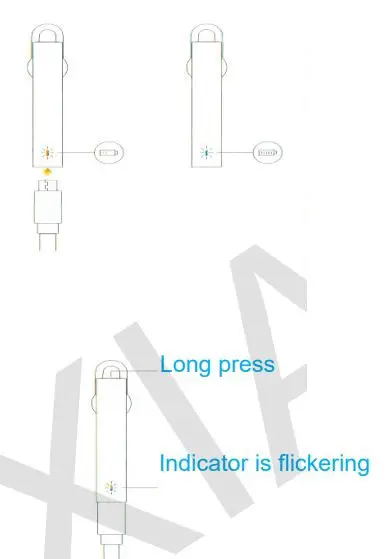 Xiaomi CS6 Mi Bluetooth Headset User Manual - Charging