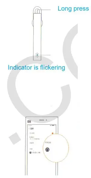 Xiaomi CS6 Mi Bluetooth Headset User Manual - Painting with a phone