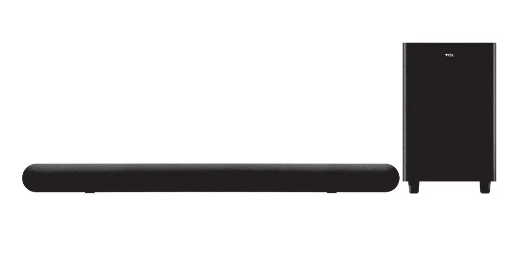 Tcl 2.1 Channel Sound Bar With Dolby Audio And Wireless Subwoofer 6110 Series User Manual
