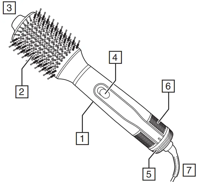 REMINGTON AS8901 Hydraluxe Volumising Air Styler - overview