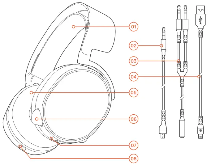SteelSeries ARCTIS 3 Bluetooth - PRODUCT OVERVIEW