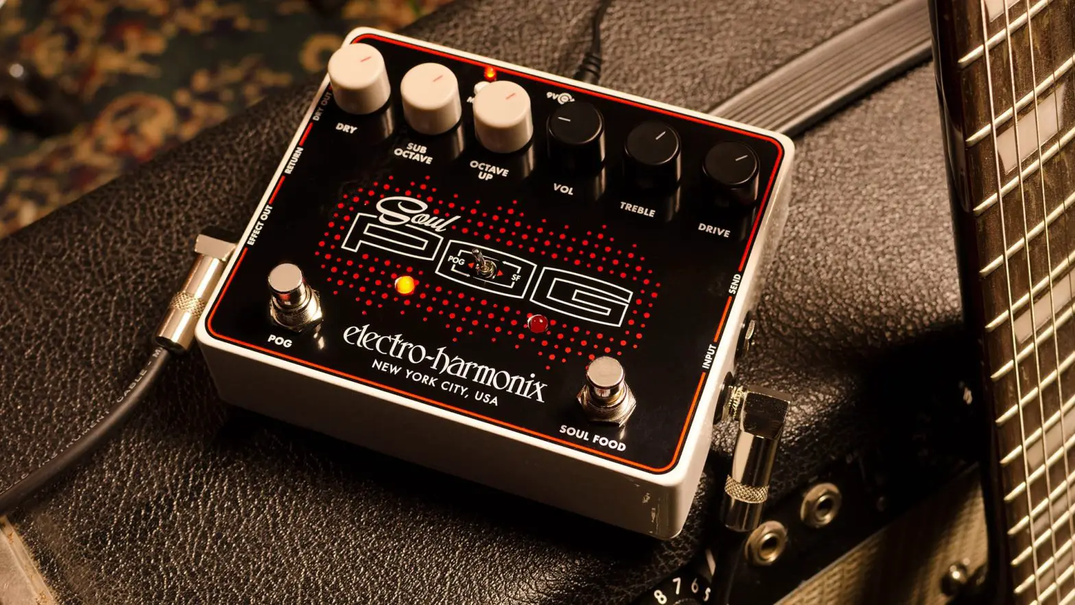 Electro-harmonix Soul Pog Soul Food Overdrive + Nano Pog Polyphonic Octave Generator User Manual